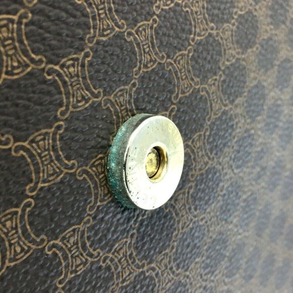 AUTHENTIC CELINE Macadam Hand Bag Shoulder Bag - Picture 2 of 10